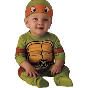 Teenage Mutant Ninja Turtles Halloween Costume Baby Infant 6-12M NEW